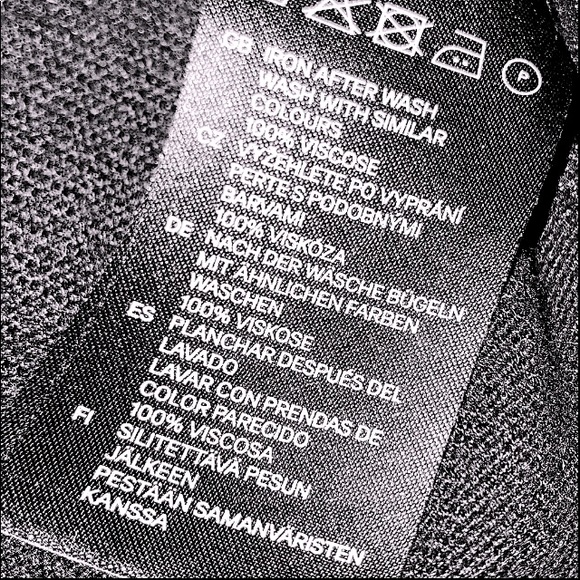 🆕•DIVIDED by H&M Black Cardigan Sweater; Open-front; Short sleeves; NWOT - Picture 12 of 15